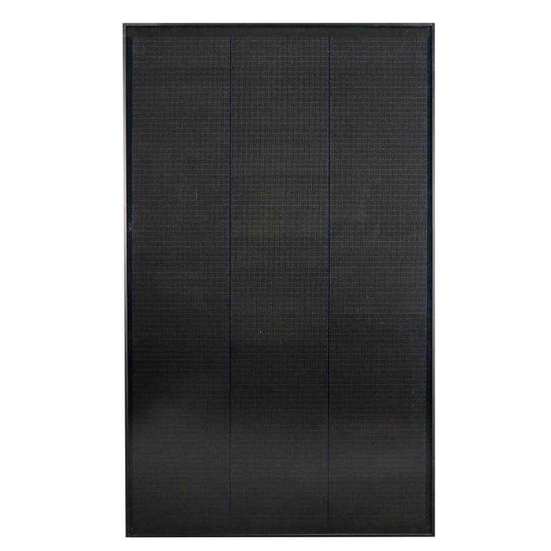 PANNEAU SOLAIRE EZA FULL BLACK PERC AVEC PASSE TOIT ET REGULATEUR MPPT 10A