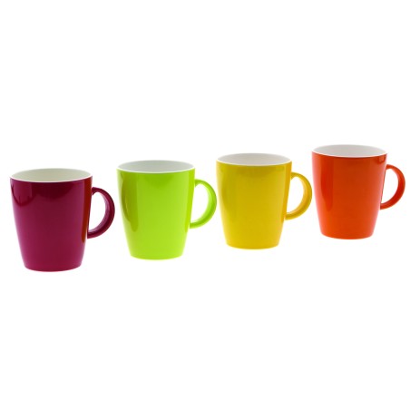 SET 4 MUGS QUADRATO