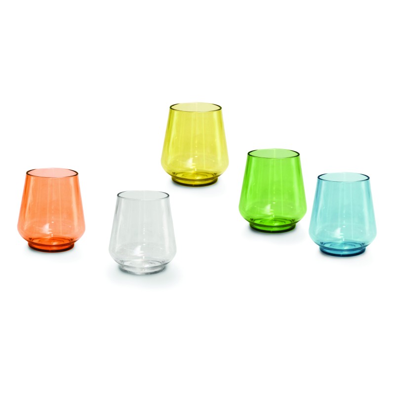 SET 4 VERRES TRITAN INCASSABLES 