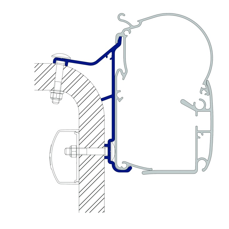 ADAPTER PW-HYMER VAN B2-3M