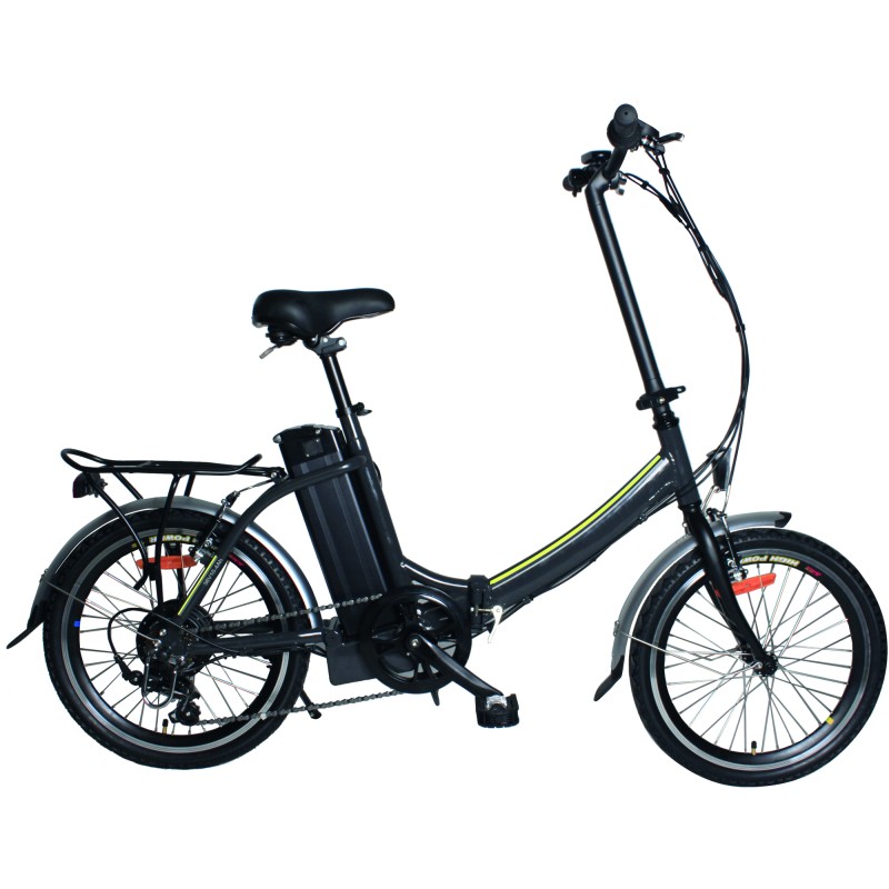 VELO PLIANT ELECTRIQUE VOLTEE 10,4 AH - 20 POUCES GRIS