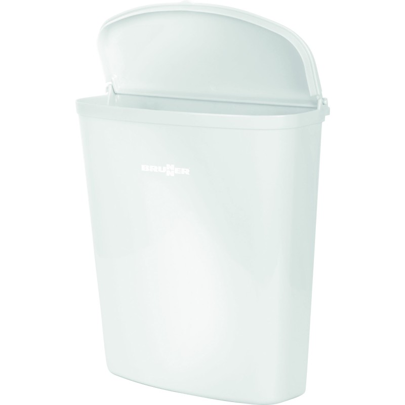 POUBELLE PORT 5,5L COULEUR BLANCHE