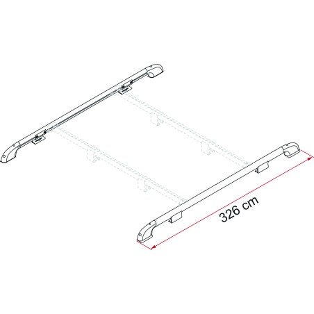 ROOF RAIL FIAMMA