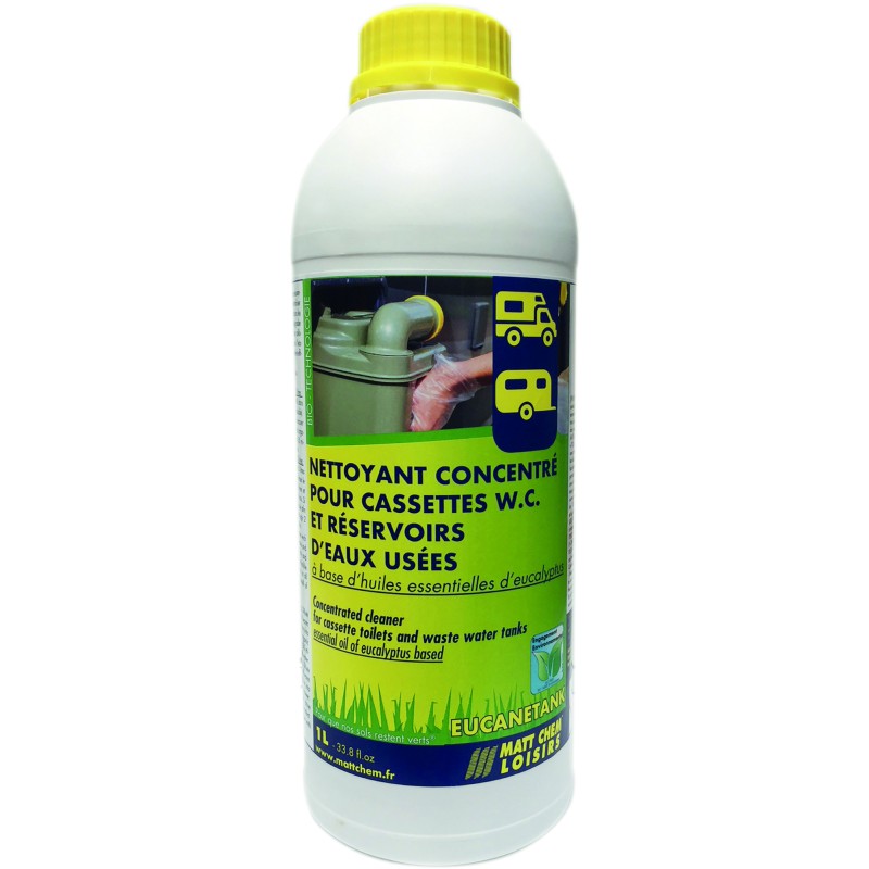 NETTOYANT RESERVOIRS EAUX NOIRES ET USEES EUCALYPTUS BIDON 1L EUCANETANK