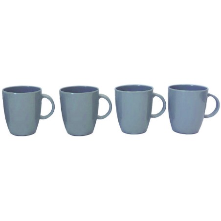 SET 4 MUGS ANTI-GLISSE COOL