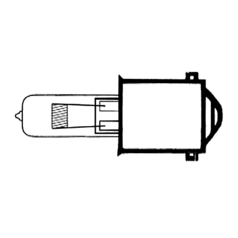 AMPOULE HALOGENE 12V BA15S 5W