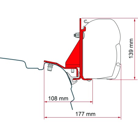 KIT ADAPTATEUR VW T5/T6...