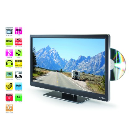 TV 24' AVTEX HD DVD...