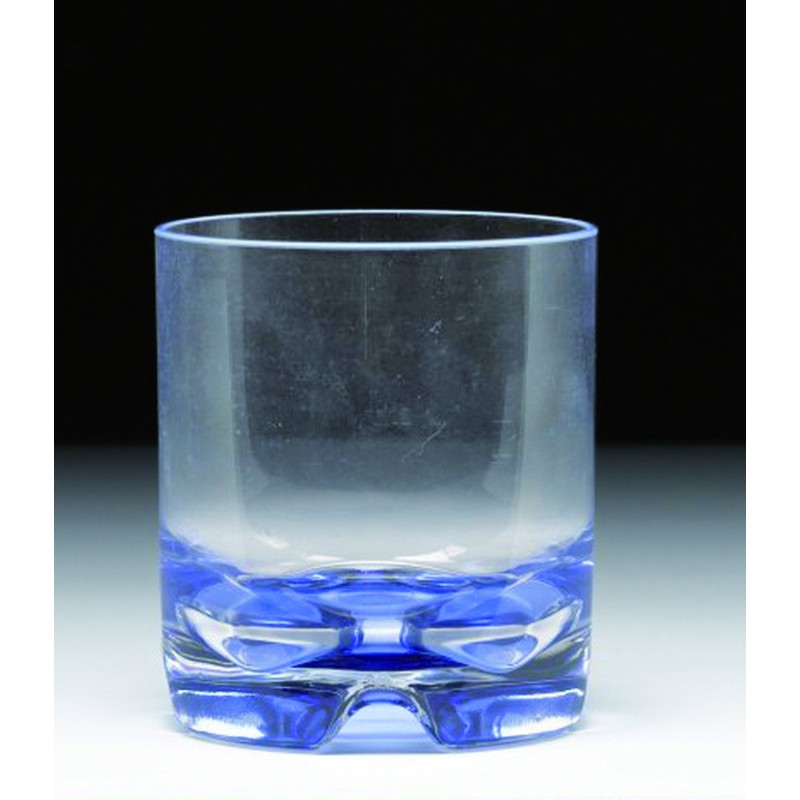 VERRE À EAU BLEU PAR 2