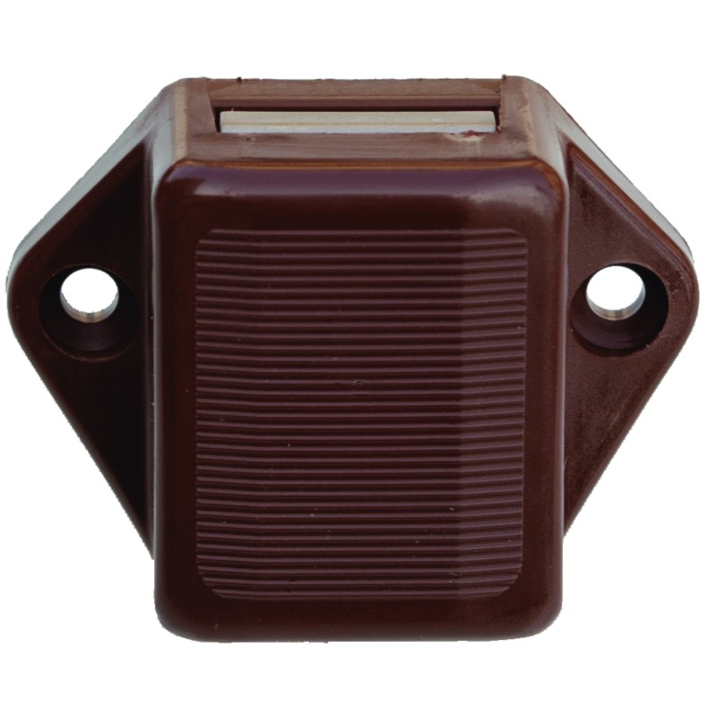 SERRURE INTÉRIEURE MINI PUSH-LOCK MARRON