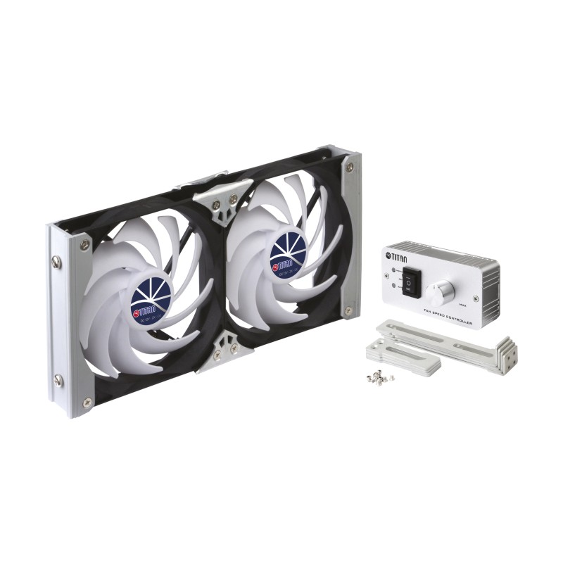 VENTILATEUR POUR RÉFRIGÉRATEUR TITAN 14 CM AUTOCLIP