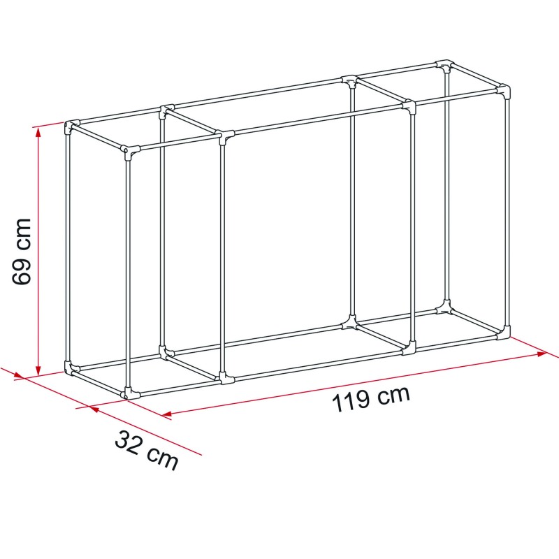 COFFRE FIAMMA KIT FRAME CARGO BACK