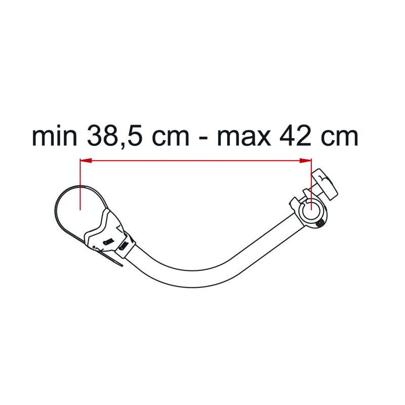 BIKE BLOCK PRO 3 ROUGE FIAMMA