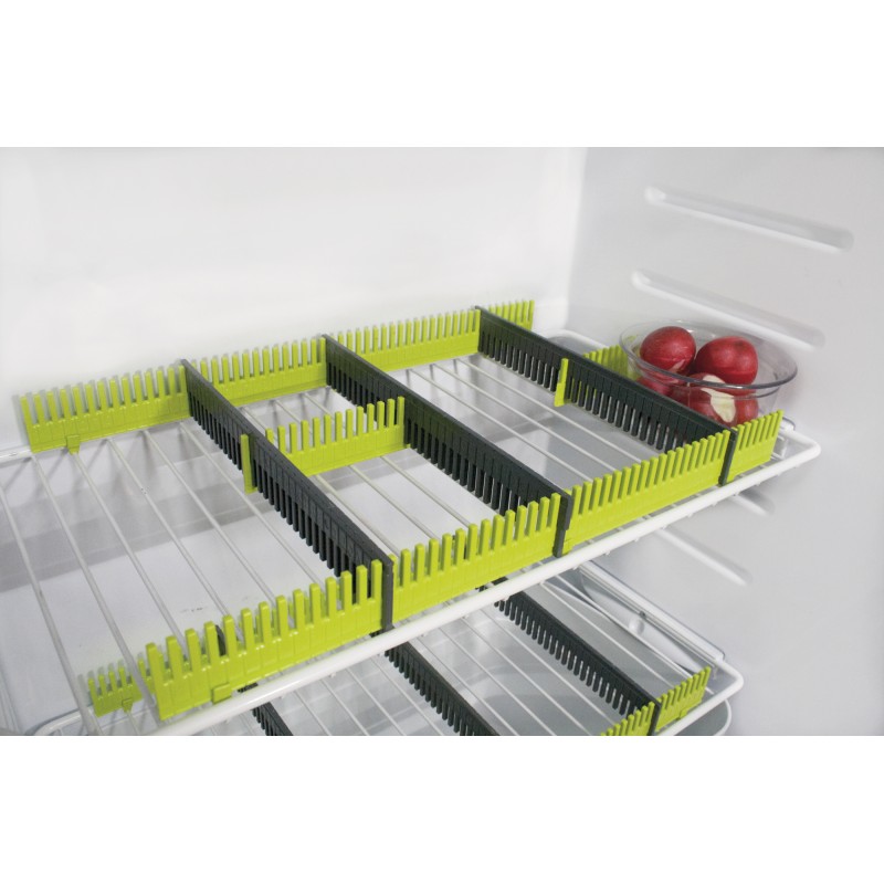 ORGANISEUR DE REFRIGERATEUR - LOT DE 8 BANDES PURVARIO VERT