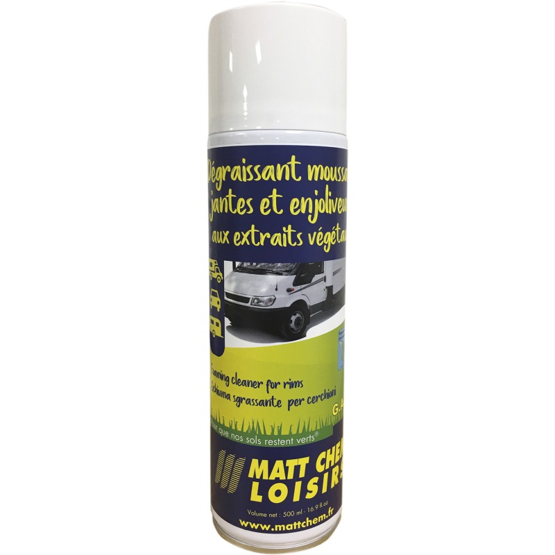 NETTOYANT MOUSSANT JANTES ET ENJOLIVEURS 500ML