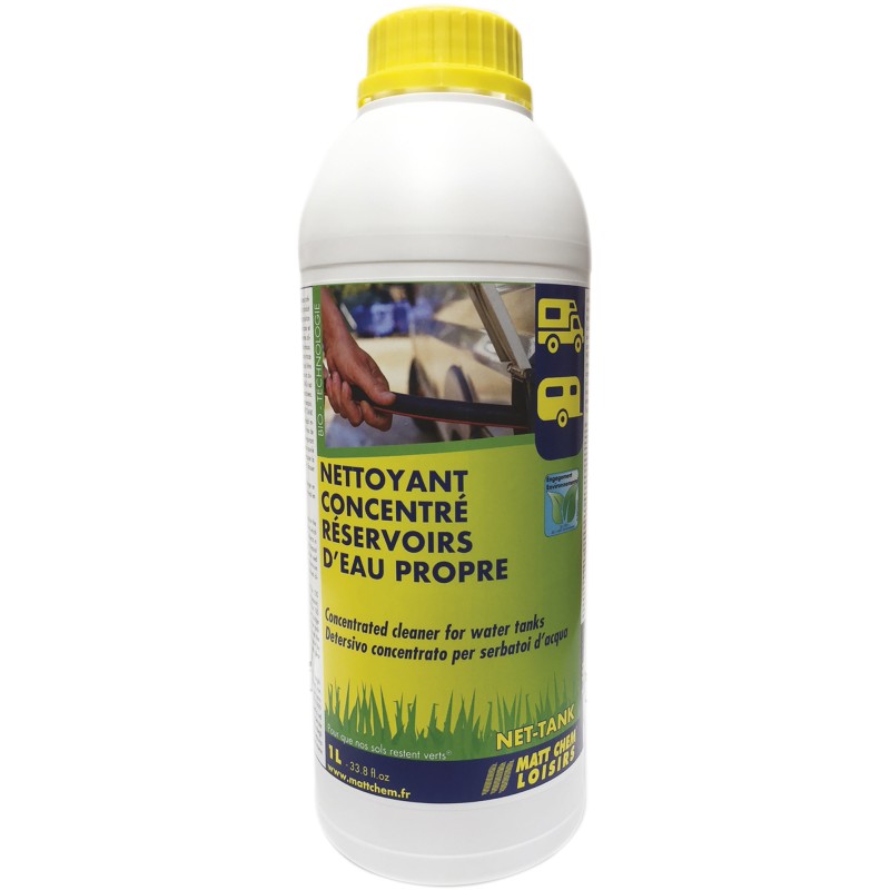 NETTOYANT CONCENTRE POUR RESERVOIR EAUX PROPRES 1L NET TANK