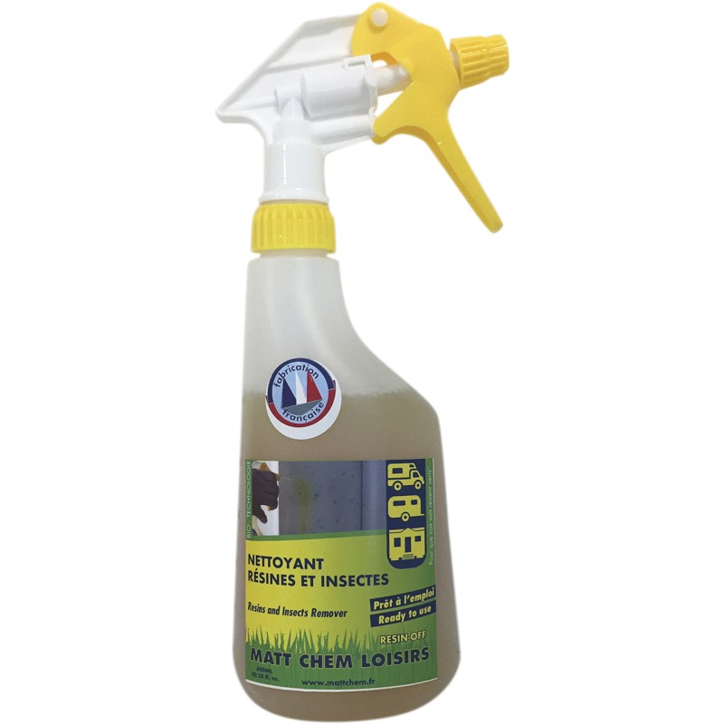 NETTOYANT RESINE ET INSECTE PRET A L'EMPLOI SPRAY 600ML