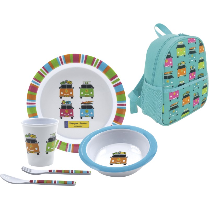 SET CAMPER SMILE ENFANT 6 PCS