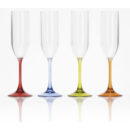 FLUTE CHAMPAGNE  (4 PCS)