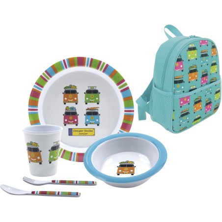 SET CAMPER SMILE ENFANT 6 PCS